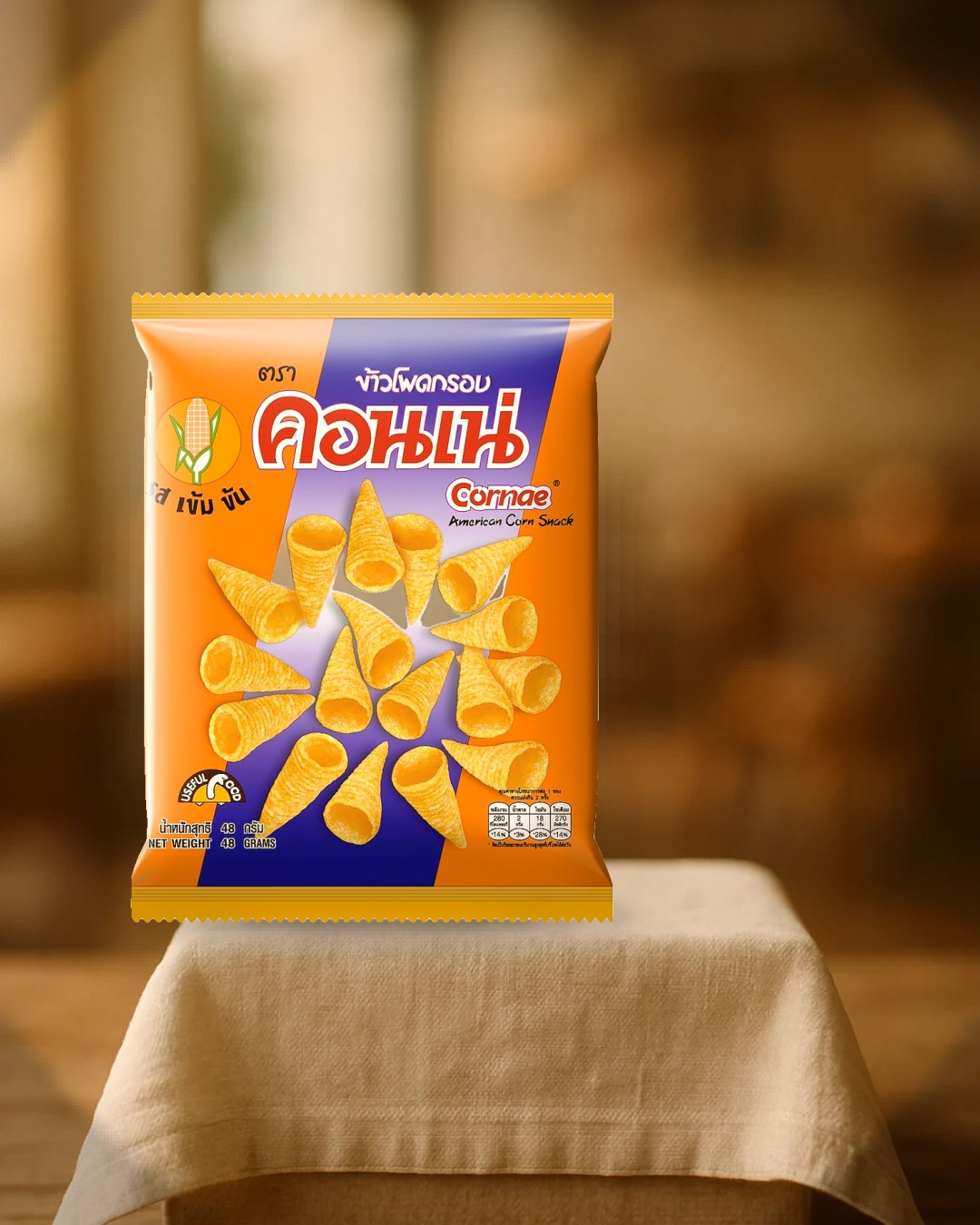 ขนมคอนเน่ — รูปโฆษณา