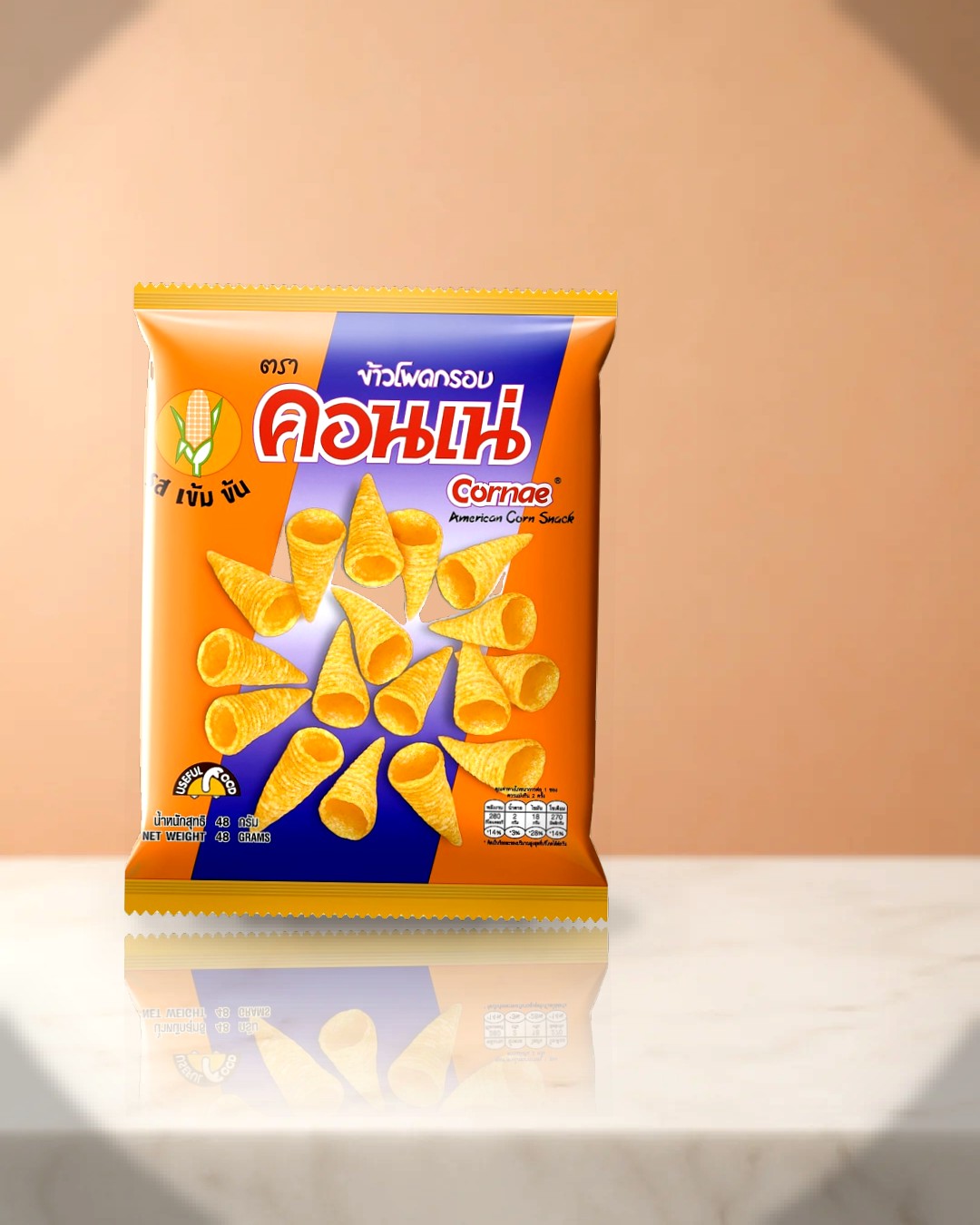ขนมคอนเน่ — รูปโฆษณา