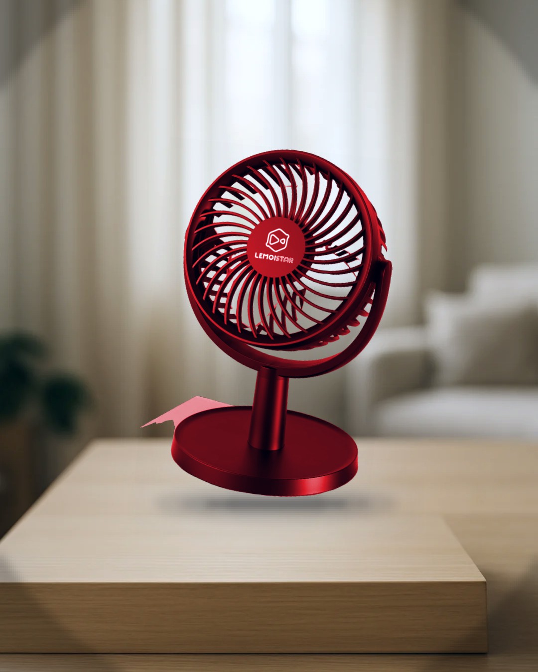 พัดลมตั้งโต๊ะ — รูปโฆษณา