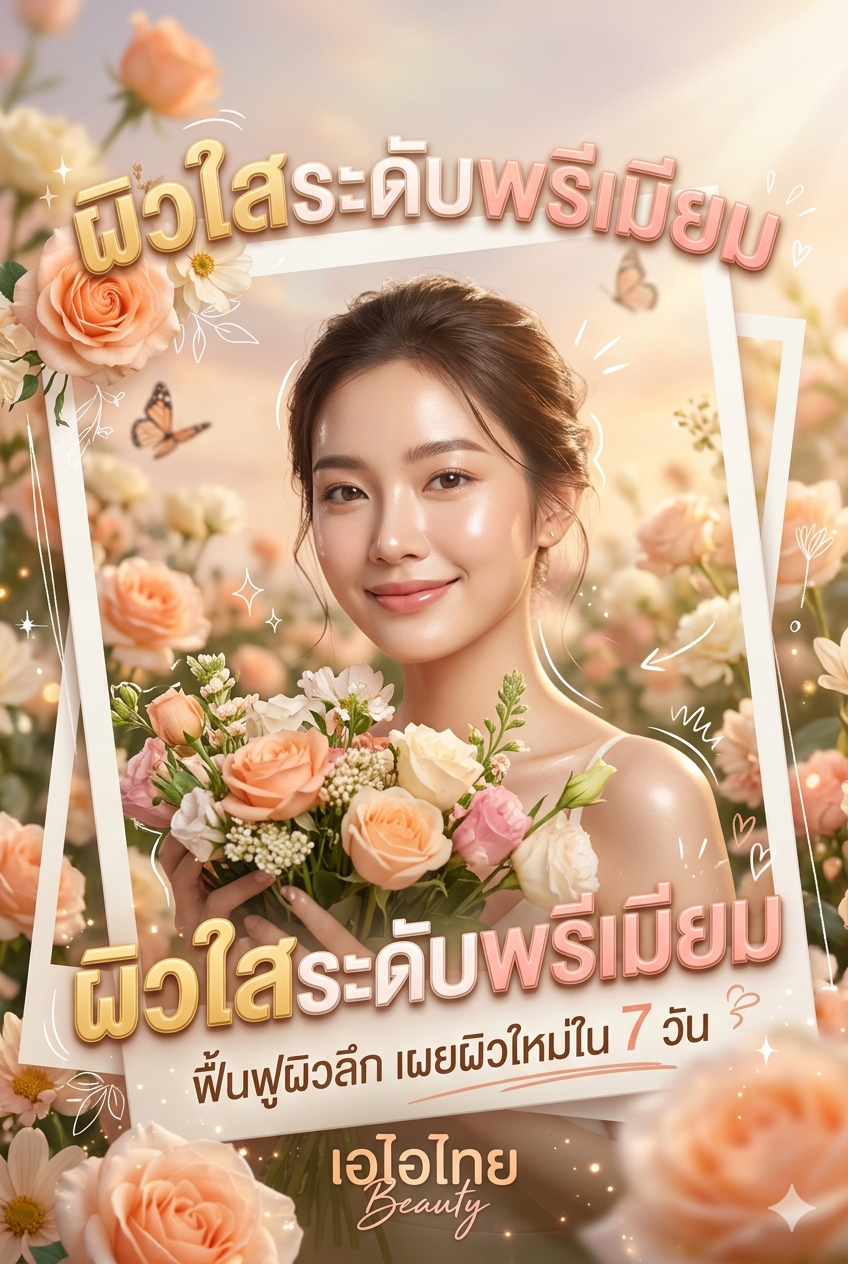 ผิวใสระดับพรีเมียม