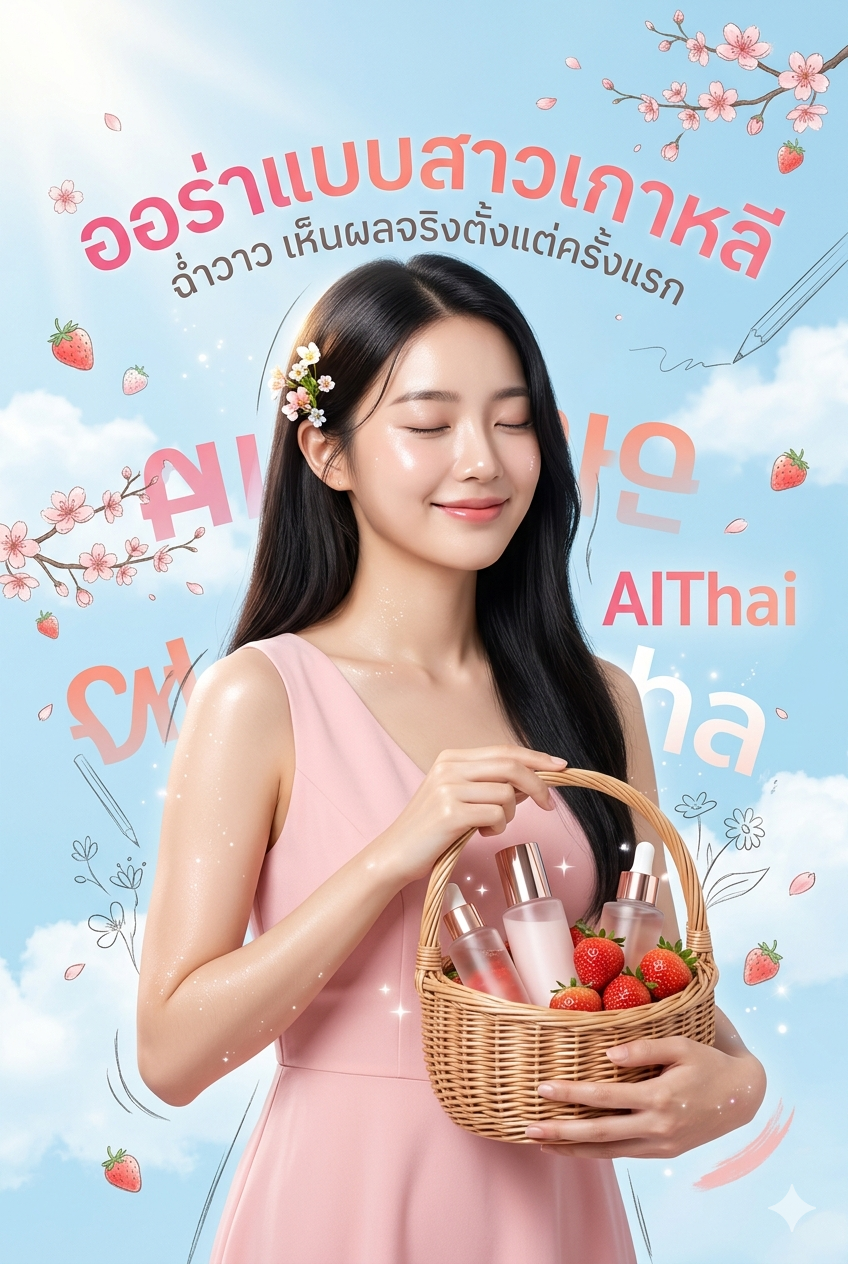ออร่าแบบสาวเกาหลี