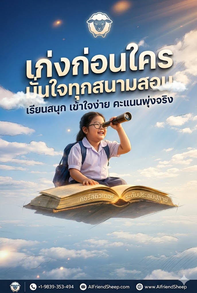 คอร์สติวเตอร์ประถมปลาย