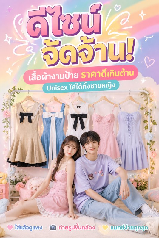เดรสเวียดนามงานป้าย